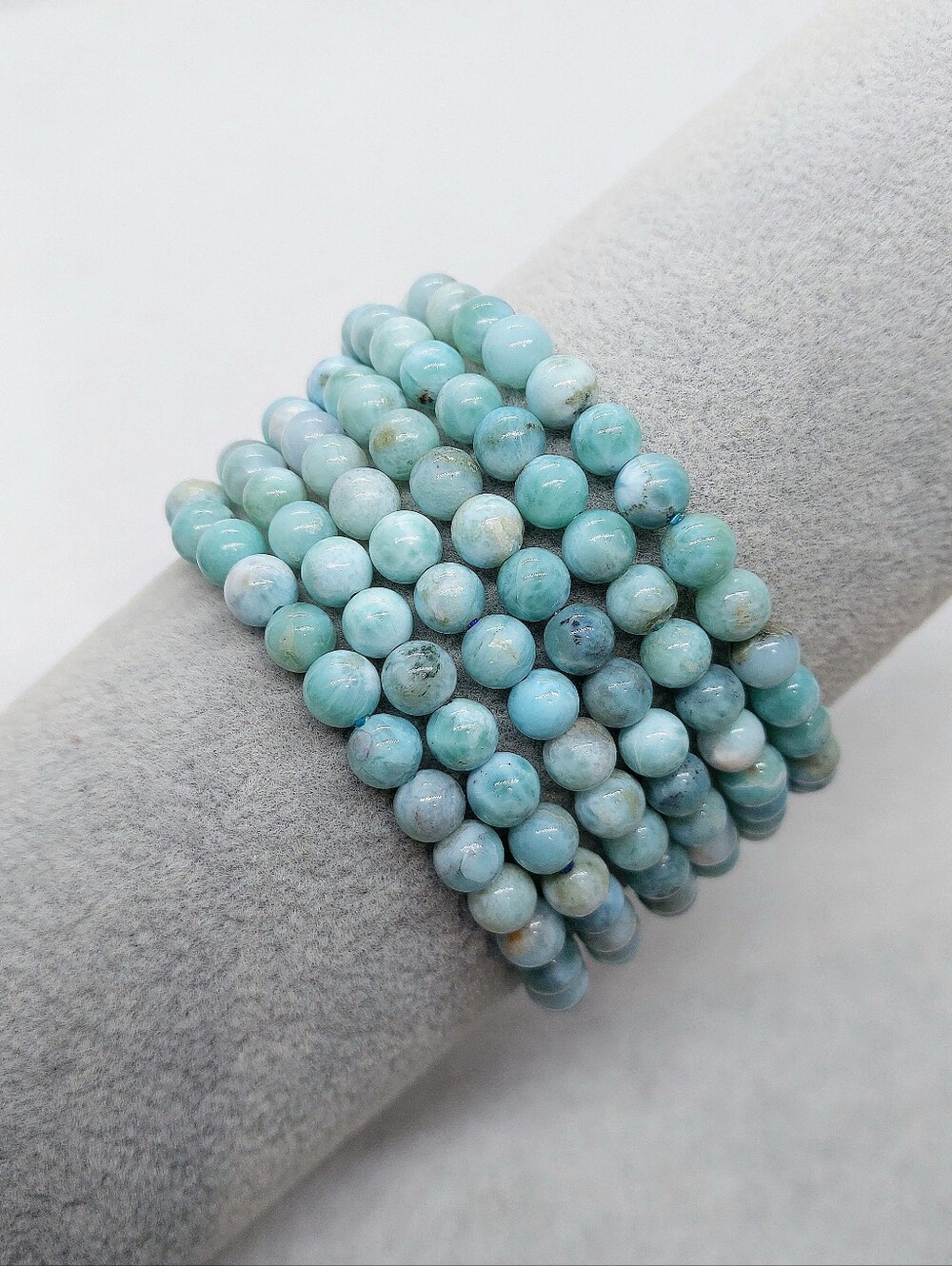 🩵 6mm Columbian Larimar Bracelets